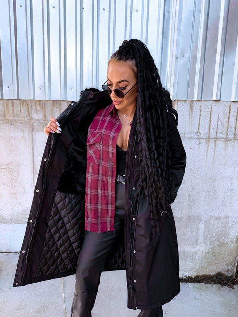 "COLD DAYS" jacket 3108-1 - BLACK